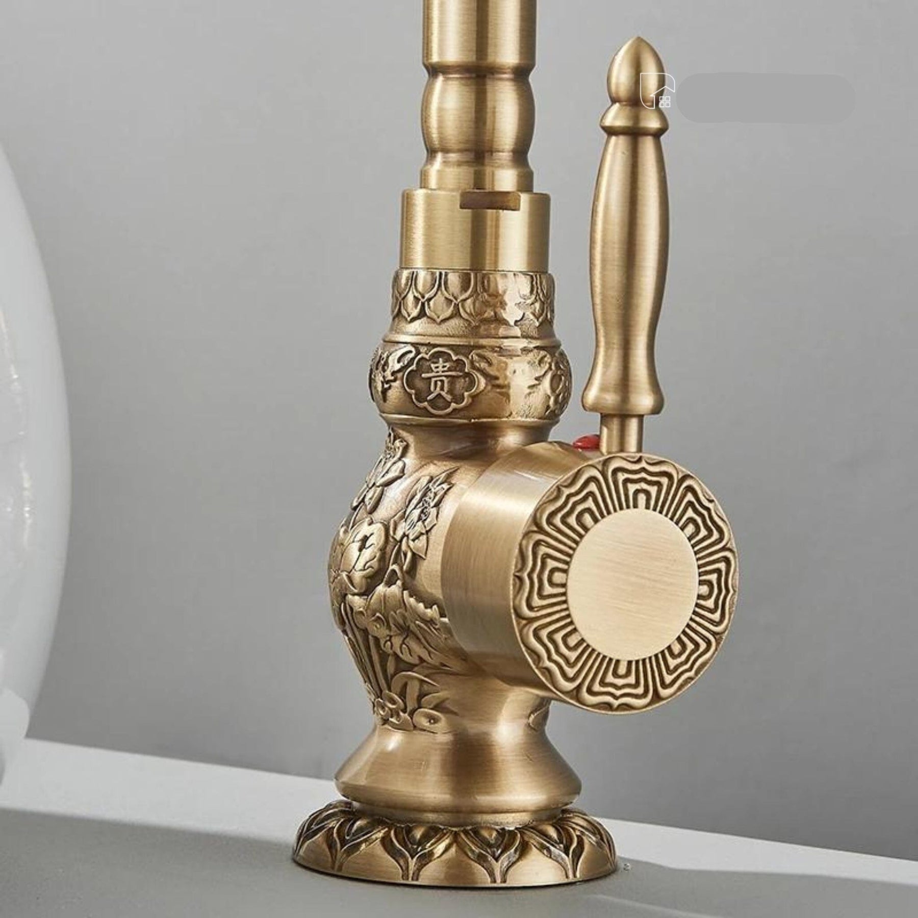 Torneira Vintage Retro Colono Monocomando Banheiro Torneira Vintage Retro Colono Monocomando Banheiro Artificio Lar