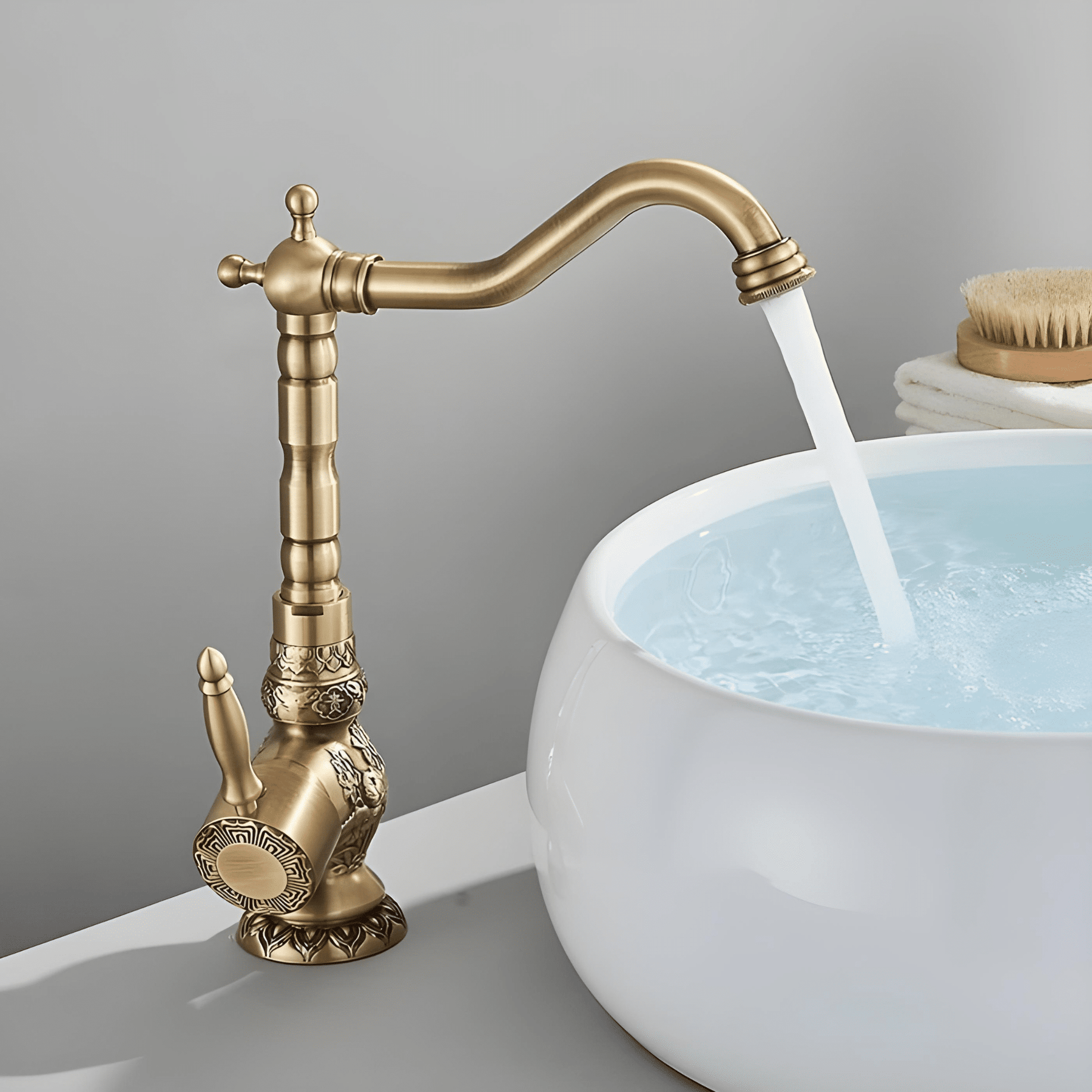 Torneira Vintage Retro Colono Monocomando Banheiro Torneira Vintage Retro Colono Monocomando Banheiro Artificio Lar Torneira Alta