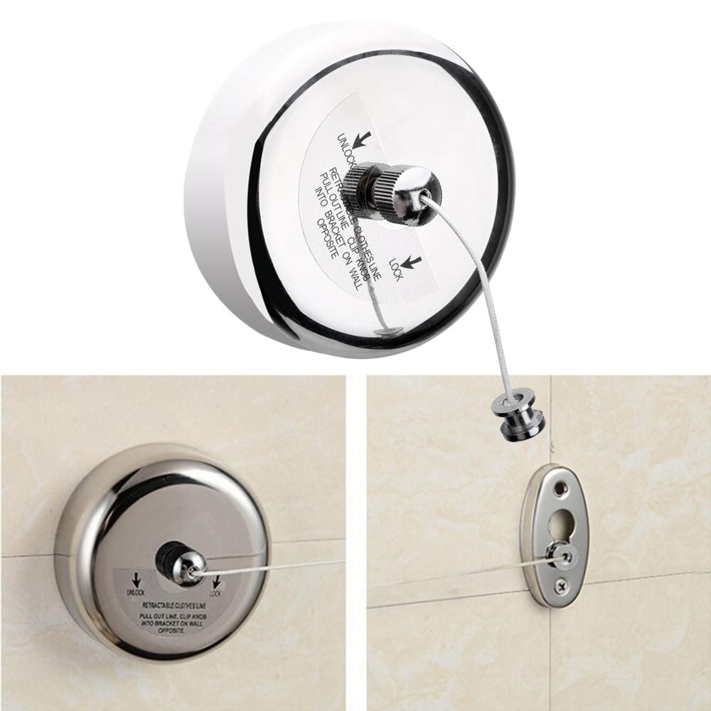 Varal Retrátil de Inox Varal Retrátil de Inox Artificio Lar