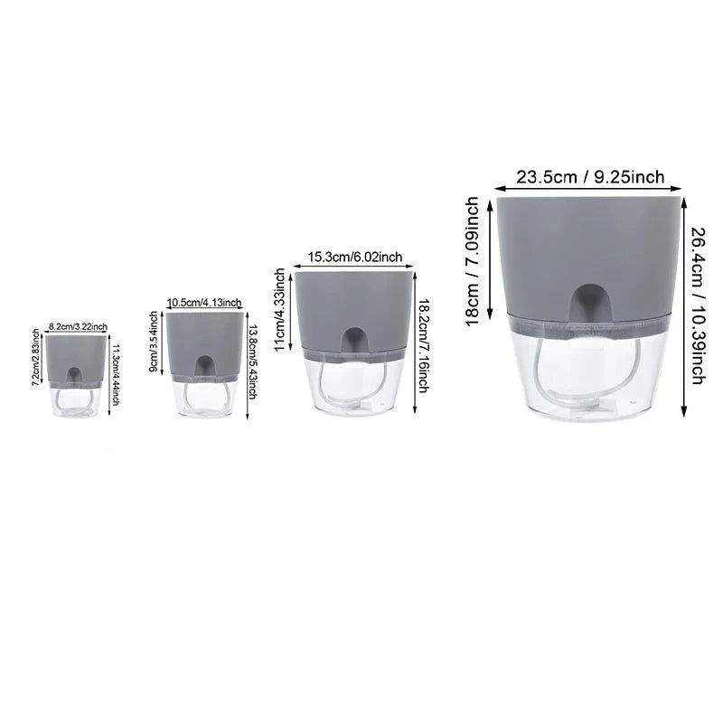 Vaso Brota Decor Auto Sustentável (COMPRE 1 LEVE 2 HOJE) Vaso Artificio Lar