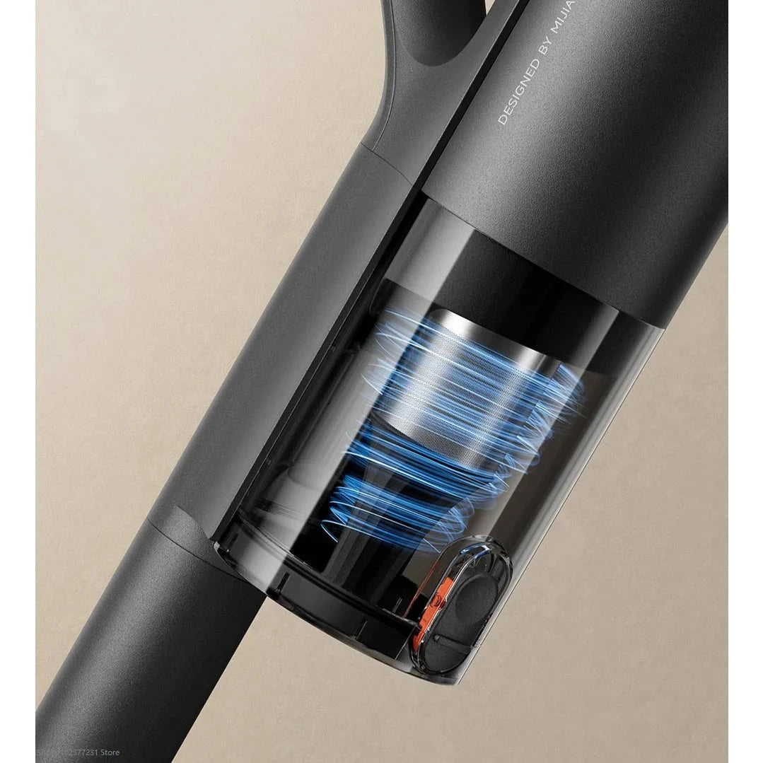 Xiaomi Mijia Car Vacuum Cleaner MJXCQ01QW 21kPa Suction 150mL Dust Cup 2400mAh Battery Washable Filter Element For Car Cleaning Artificio Lar