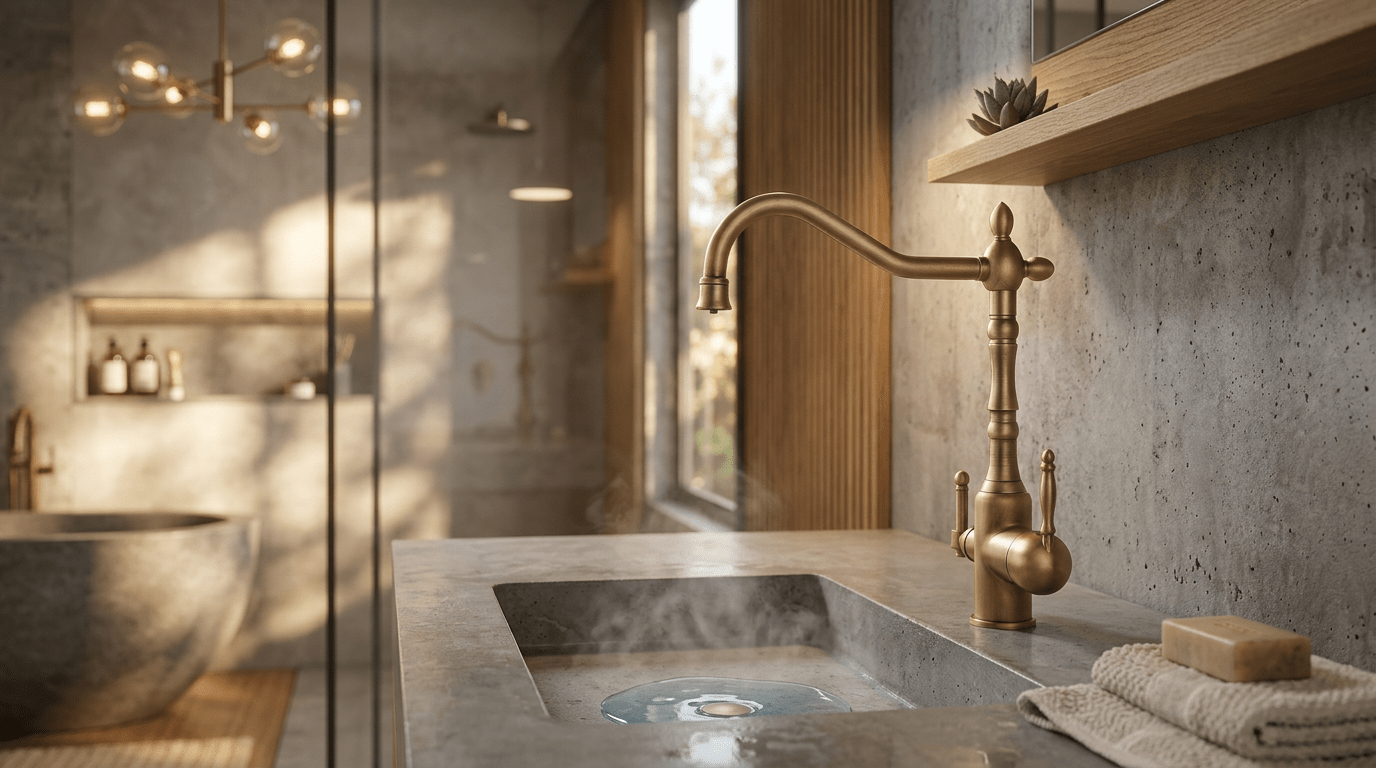 AquaPure: Iluminação, Sabor e Pura Sofisticação na Cozinha