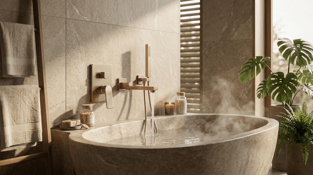 Misturador Aquash: Sublime Elegância no Banho de Imersão