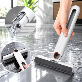 FlexMop™ Mini Rodo Esfregão Esponja Absorvente