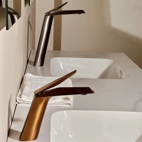 Torneira Cascata Monocomando Lavatório Acabamento Escovado LuxoFlux