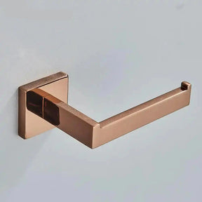 Acessórios para Banheiro Inox Rose Gold Shine acessórios para banheiro inox Artificio Lar 