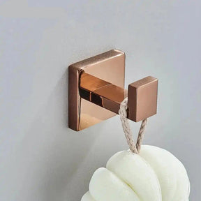 Acessórios para Banheiro Inox Rose Gold Shine acessórios para banheiro inox Artificio Lar 