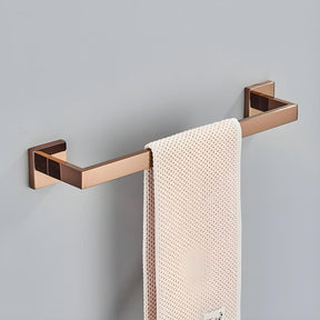 Acessórios para Banheiro Inox Rose Gold Shine acessórios para banheiro inox Artificio Lar Toalheiro 40cm 