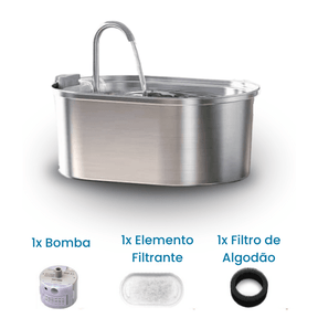 Bebedouro Inox Flow Artificio Lar 