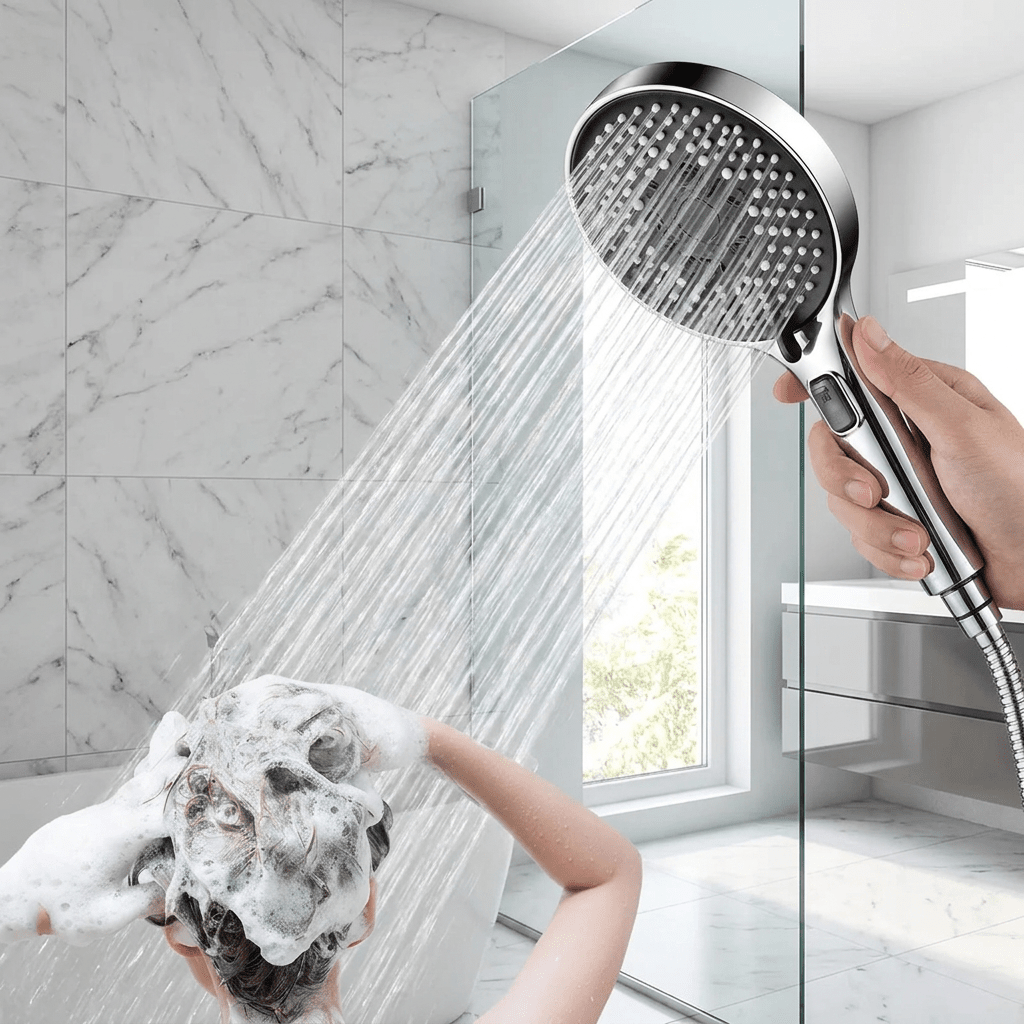 Chuveiro de Mão Alta Pressão 5 Modos Veldora Shower Heads Artificio Lar