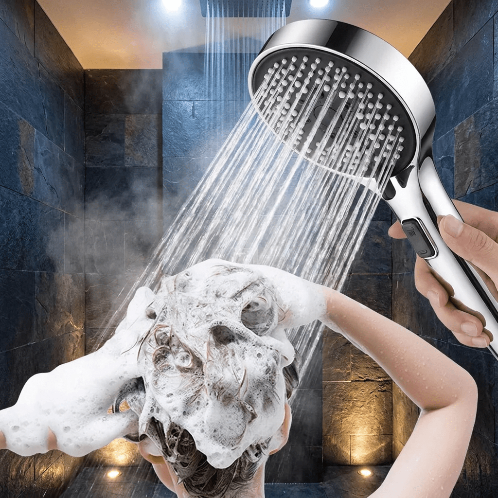 Chuveiro de Mão Alta Pressão 5 Modos Veldora Shower Heads Artificio Lar