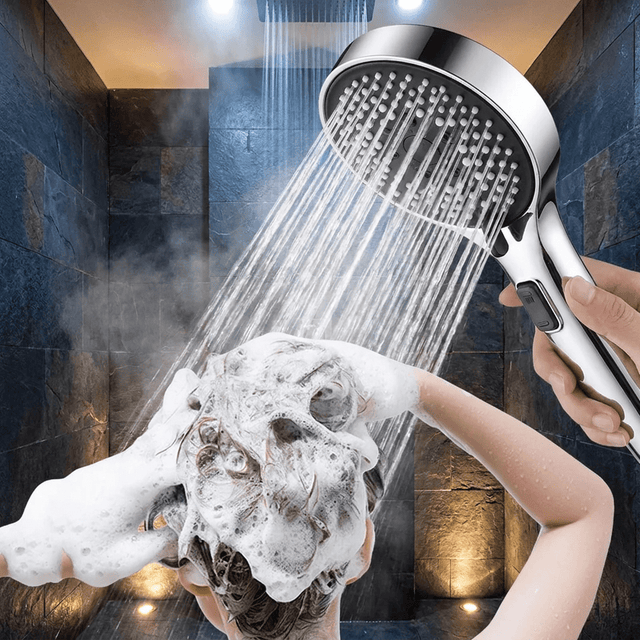 Chuveiro de Mão Alta Pressão 5 Modos Veldora Shower Heads Artificio Lar