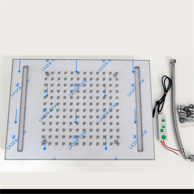 Chuveiro de Teto Embutir com LED Torneira Online 