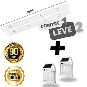 Compre 1 e Leve 2 - Luminária Slim Recarregável + BRINDE EXCLUSIVO Casa e Cozinha Artificio Lar 40CM 