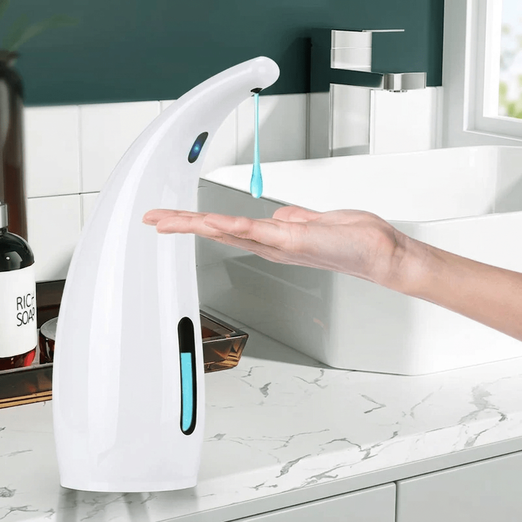 Dispensador de Sabonete Líquido Automático AquaTouch Dispensador de Sabonete Líquido Automático AquaTouch Artificio Lar Branco 