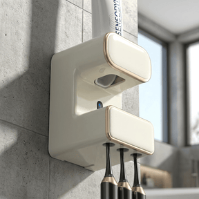 Dispenser de Pasta de Dente AutoClean Toothpaste Squeezers & Dispensers Artificio Lar 