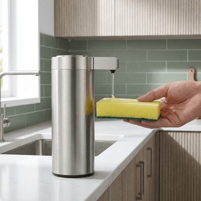 Dispenser de Sabonete Automático CleanSense Dispenser de Sabonete Automático CleanSense Artificio Lar 