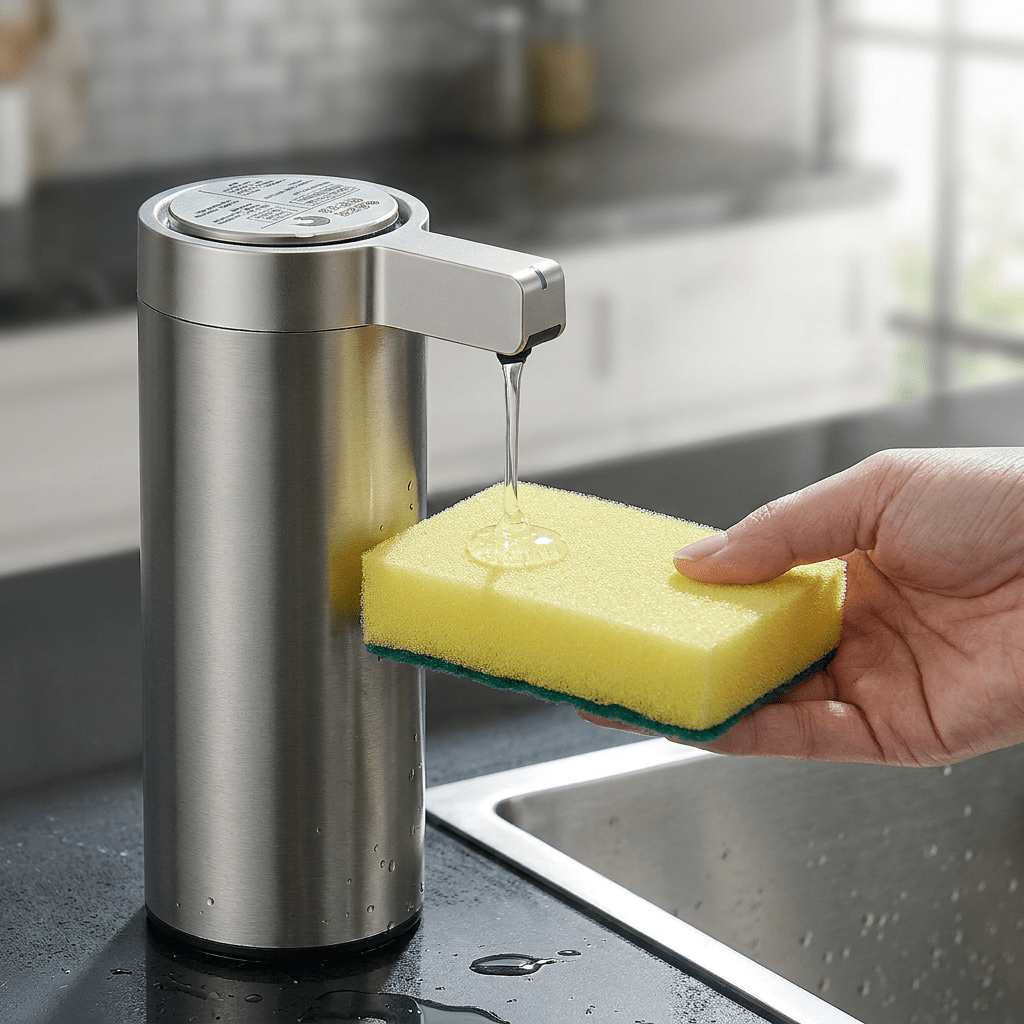 Dispenser de Sabonete Automático CleanSense Dispenser de Sabonete Automático CleanSense Artificio Lar 