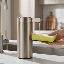 Dispenser de Sabonete Automático CleanSense Dispenser de Sabonete Automático CleanSense Artificio Lar Aço Inoxidável 