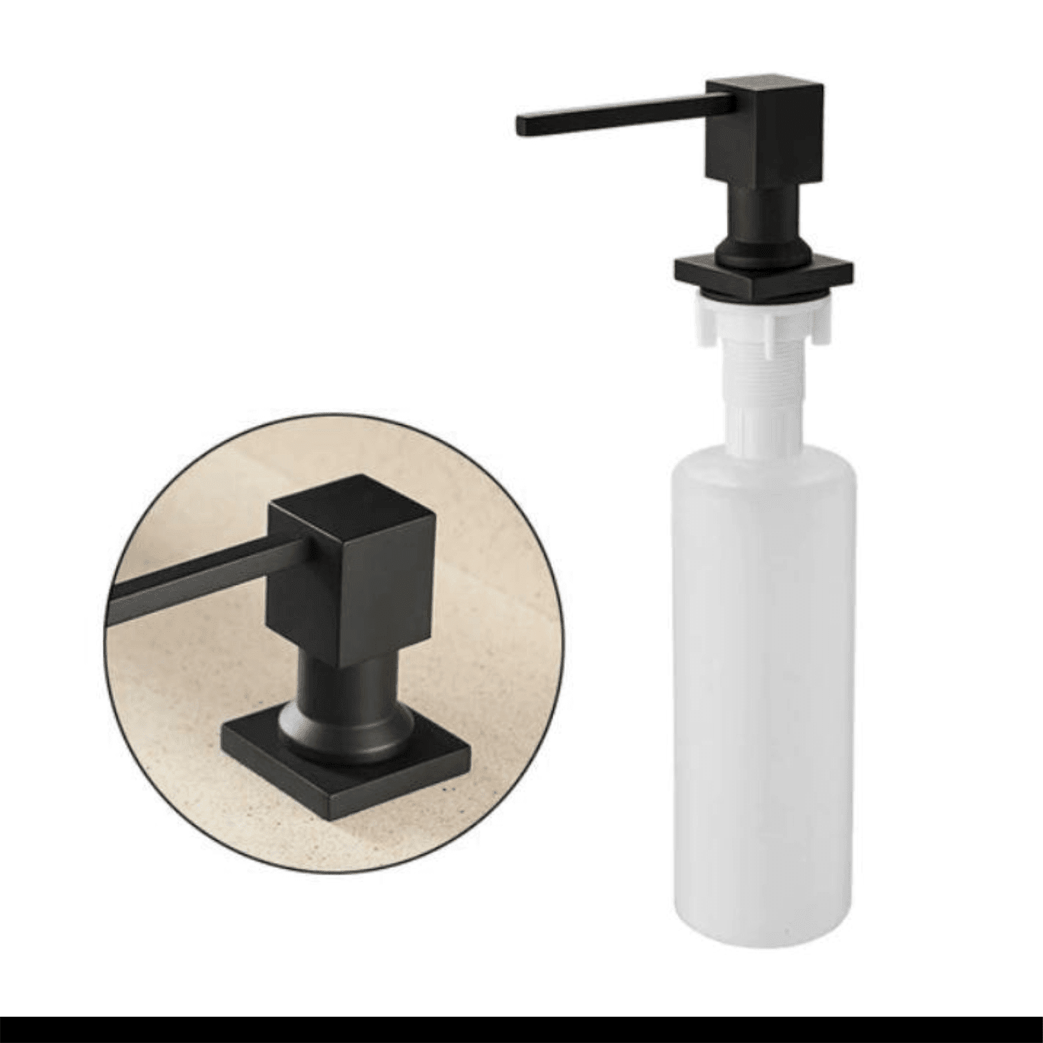 Dispenser Detergente Colors Torneira Online Black 