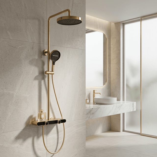 Ducha Supreme Gold Ducha Supreme Gold Artificio Lar Dourado