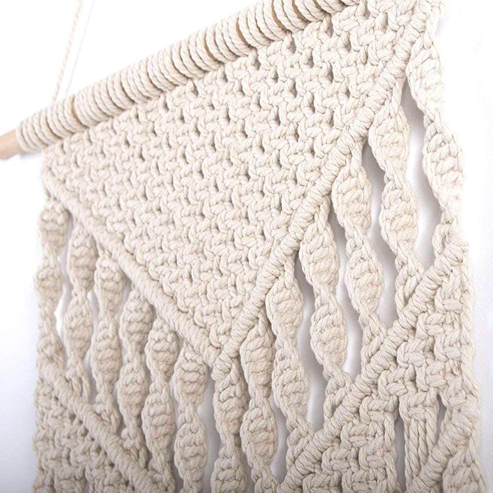 Enfeite Macramê Boho Enfeite Macrame Artificio Lar