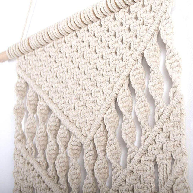 Enfeite Macramê Boho Enfeite Macrame Artificio Lar