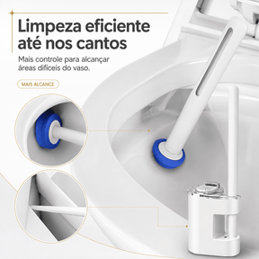 Escova Sanitária SaniVora™ com Refis Descartáveis Escova Sanitária SaniVora™ com 24 Refis Descartáveis Artificio Lar 