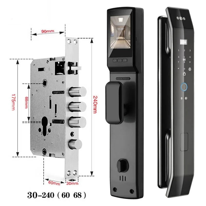 Fechadura Digital SecureFace 3D - Biometrica Fechadura Digital Artificio Lar 