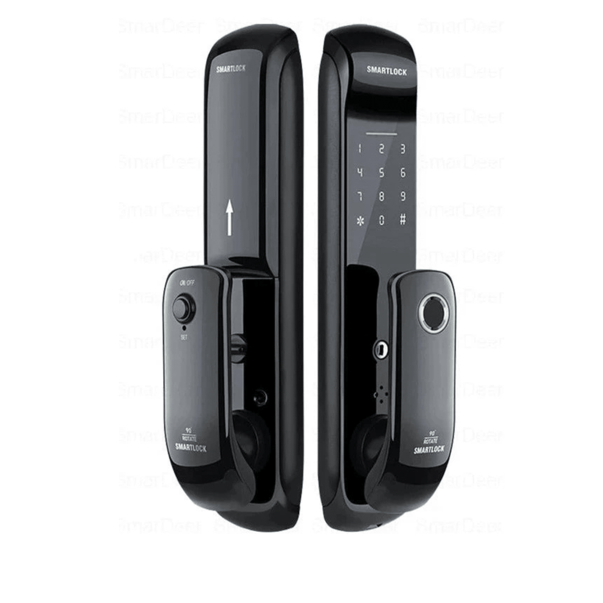 Fechadura Digital Smart 3D Wifi Biométrica Security Smart Fechadura Digital Smart 3D Wifi Biométrica Security Smart Artificio Lar 