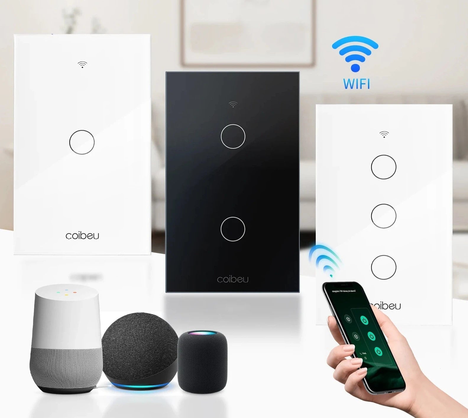 Interruptor Inteligente Alexa - ConectSwitch Casa e Jardim Artificio Lar 