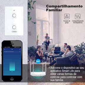 Interruptor Inteligente Alexa - ConectSwitch Casa e Jardim Artificio Lar 