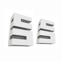 Kit Com Iluminarias Arandela Decorativa Spot Parede a Prova D água Kit Com Iluminarias Arandela Decorativa Spot Parede a Prova D água Artificio Lar Kit 2 Unidades Branco 