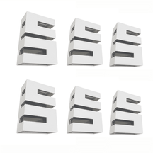Kit Com Iluminarias Arandela Decorativa Spot Parede a Prova D água Kit Com Iluminarias Arandela Decorativa Spot Parede a Prova D água Artificio Lar Kit 6 Unidades Branco 