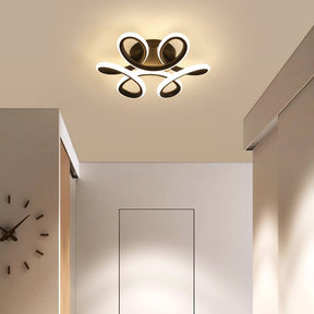 Luminária Lustre Minimalista LED 24w - 3 Cores de Luz Ajustáveis - 11 Modelos Luminária - 01 Artificio Lar 