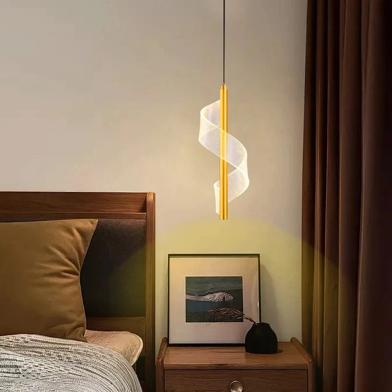 Luminária Pendente de LED para Cabeceira Luxury Grow Luminária Pendente de LED para Cabeceira Luxury Grow Artificio Lar 
