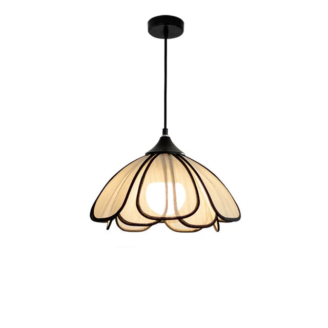 Luminária Pendente Floral Estilo Japonês Hanari Pendant Light Fixtures Artificio Lar