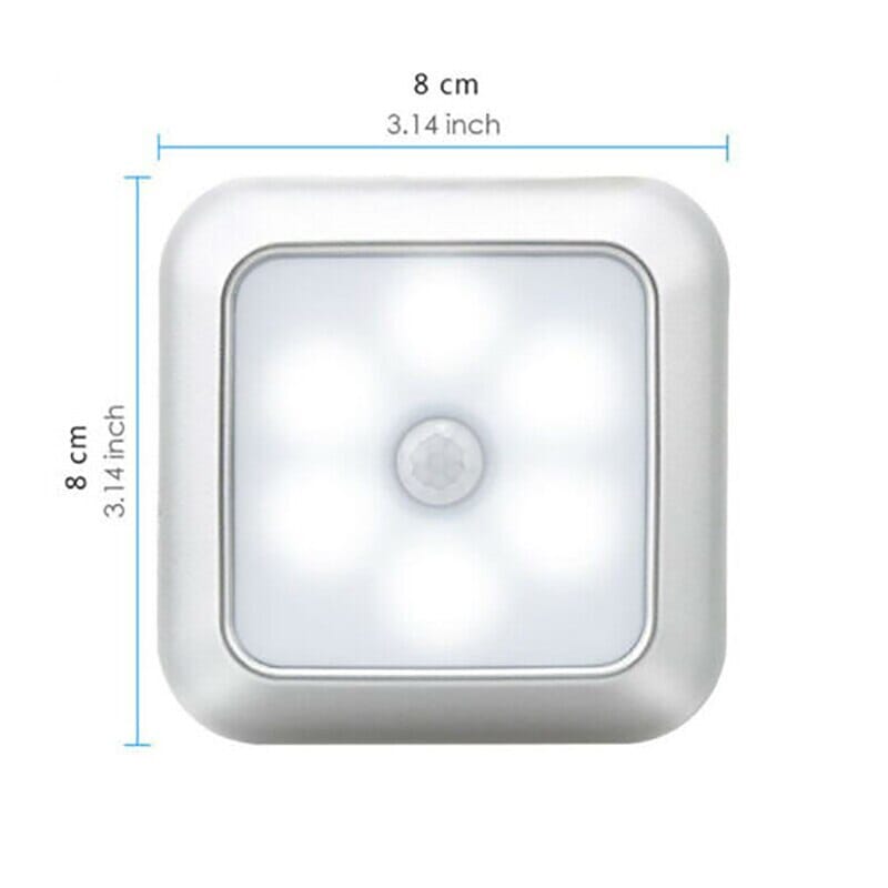 Luz LED com Sensor Inteligente luz led com sensor Artificio Lar 