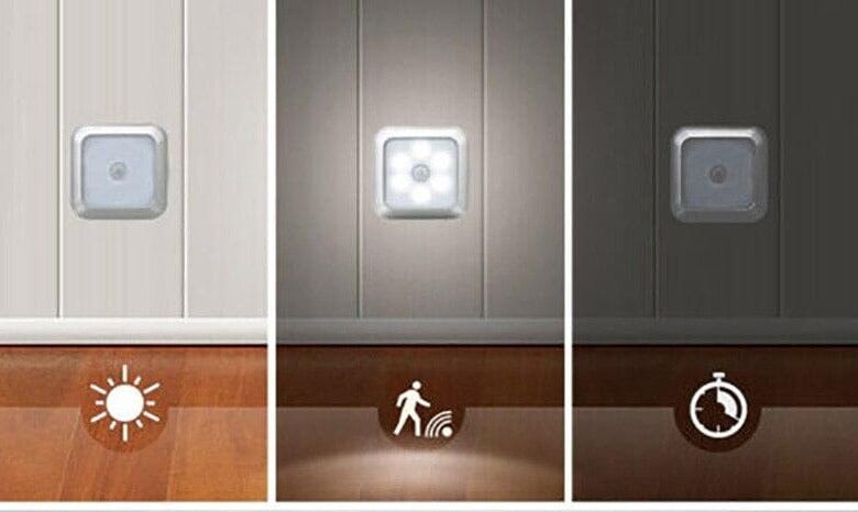 Luz LED com Sensor Inteligente luz led com sensor Artificio Lar 