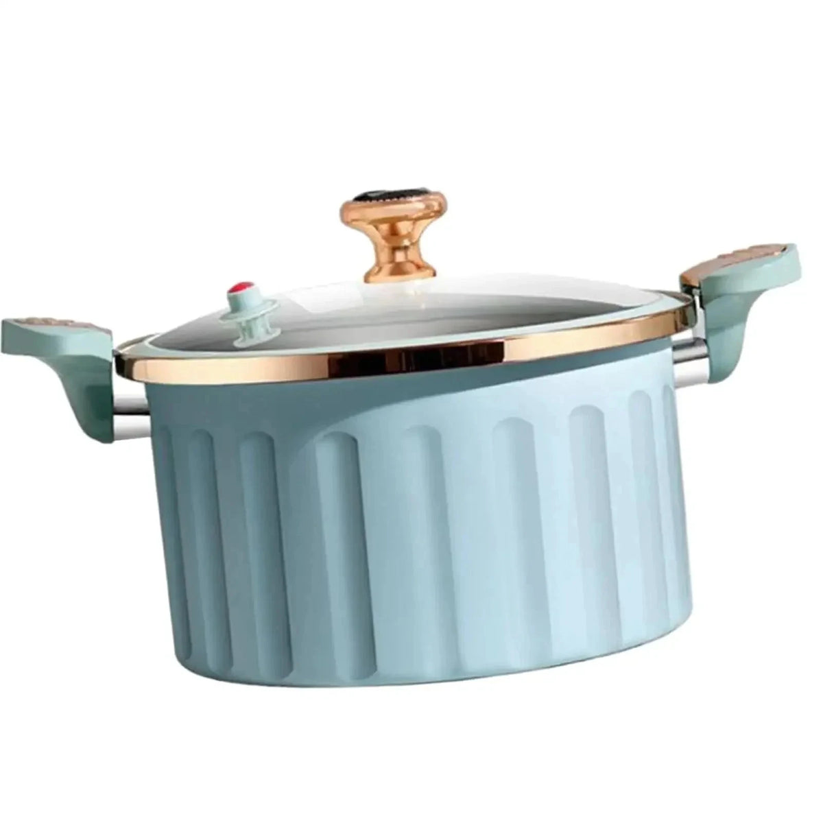 MasterPot 8L - Panela de Pressão Luxuosa de 8 Litros MasterPot 8L - Panela de Pressão Luxuosa de 8 Litros Artificio Lar Azul 