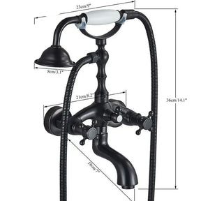 Misturador De Parede Para Banheira Duplocomando Inglês Brazina misturador de parede banheira duplo comando Artificio Lar 