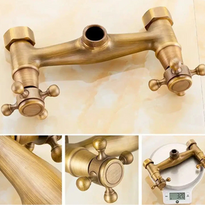 Misturador De Parede Para Banheira Duplocomando Inglês Brazina misturador de parede banheira duplo comando Artificio Lar 