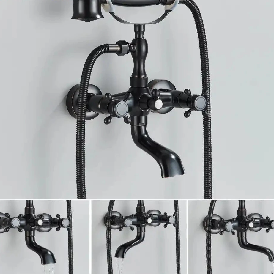 Misturador De Parede Para Banheira Duplocomando Inglês Brazina misturador de parede banheira duplo comando Artificio Lar 