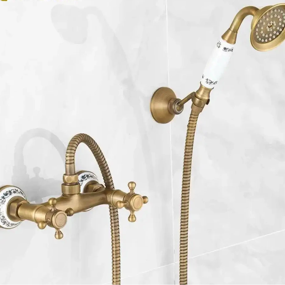 Misturador De Parede Para Banheira Duplocomando Inglês Brazina misturador de parede banheira duplo comando Artificio Lar 