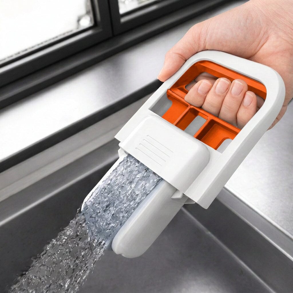 PraticMop™ Mini Rodo Mágico Retrátil Limpa e Seca Mini Rodo Esfregão Esponja Absorvente Artificio Lar