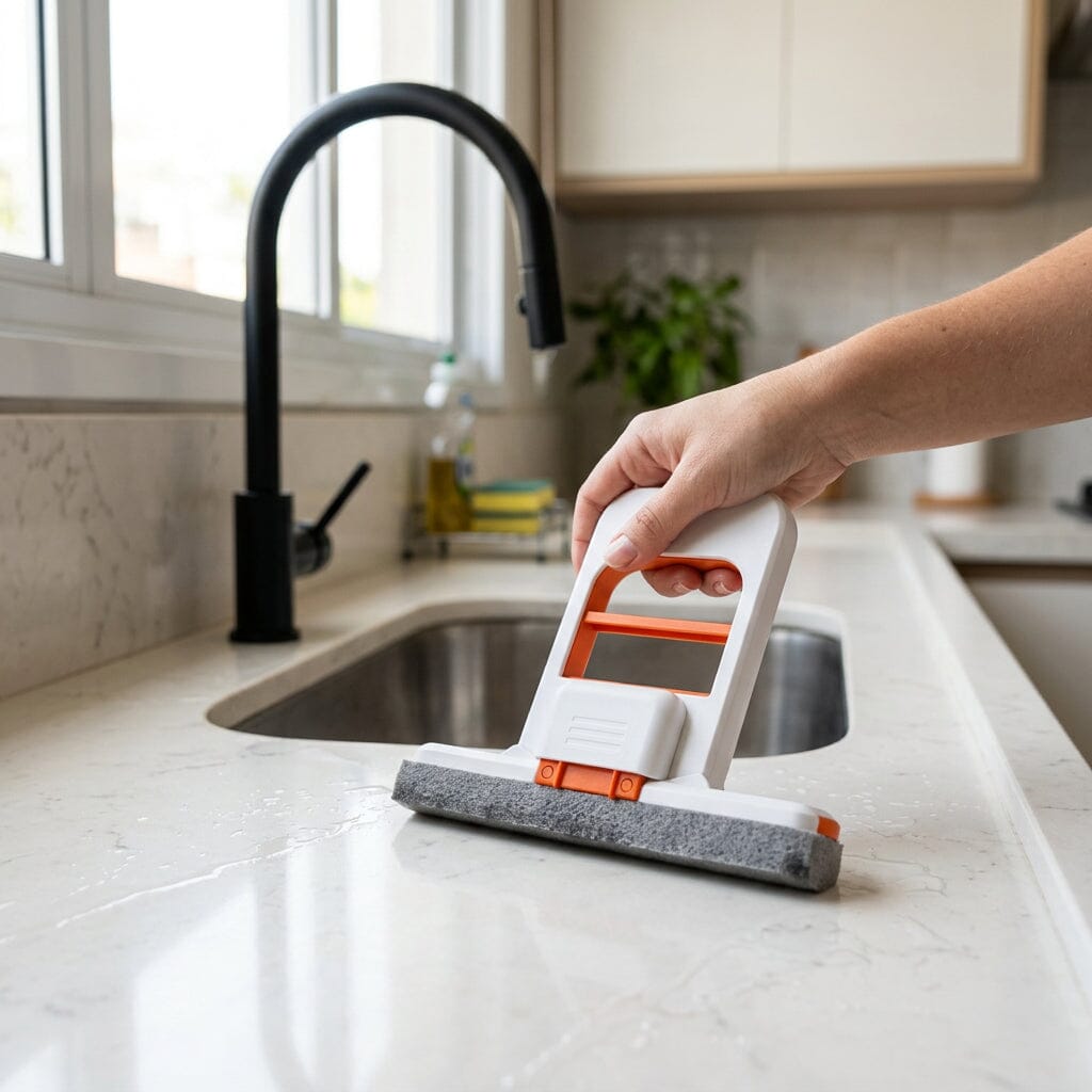 PraticMop™ Mini Rodo Mágico Retrátil Limpa e Seca Mini Rodo Esfregão Esponja Absorvente Artificio Lar 
