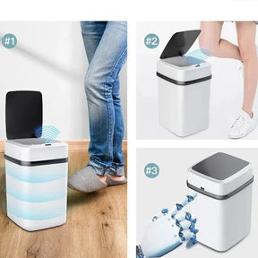 SensorClean Plus - Lixeira Automática 13L Artificio Lar 