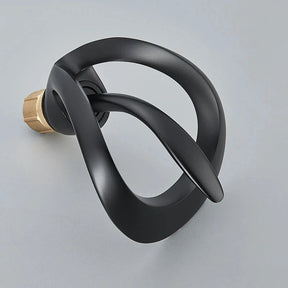 Solid Brass Waterfall Basin Faucet Single Handle Hot Cold Water Mixer Tap For Bathroom Sink Artificio Lar 