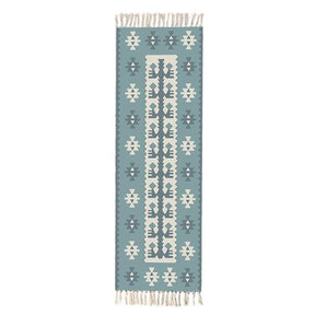 Tapetes Boho Chic Sala - T1 Artificio Lar 60x130cm etinic verde 10 