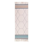 Tapetes Boho Chic Sala - T1 Artificio Lar 60x130cm hexagonal clean 1 